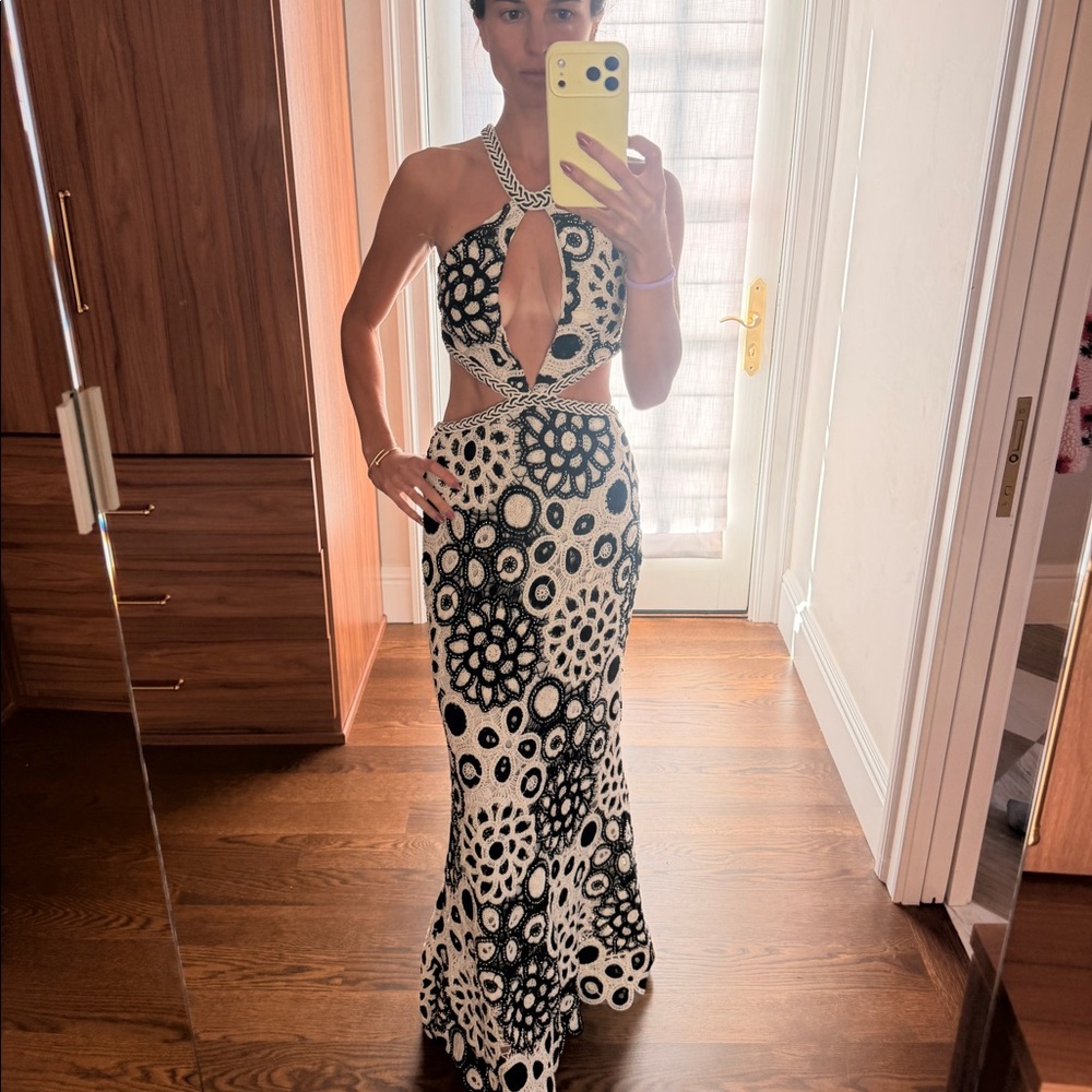 Patbo Crochet Maxi Dress BNWT